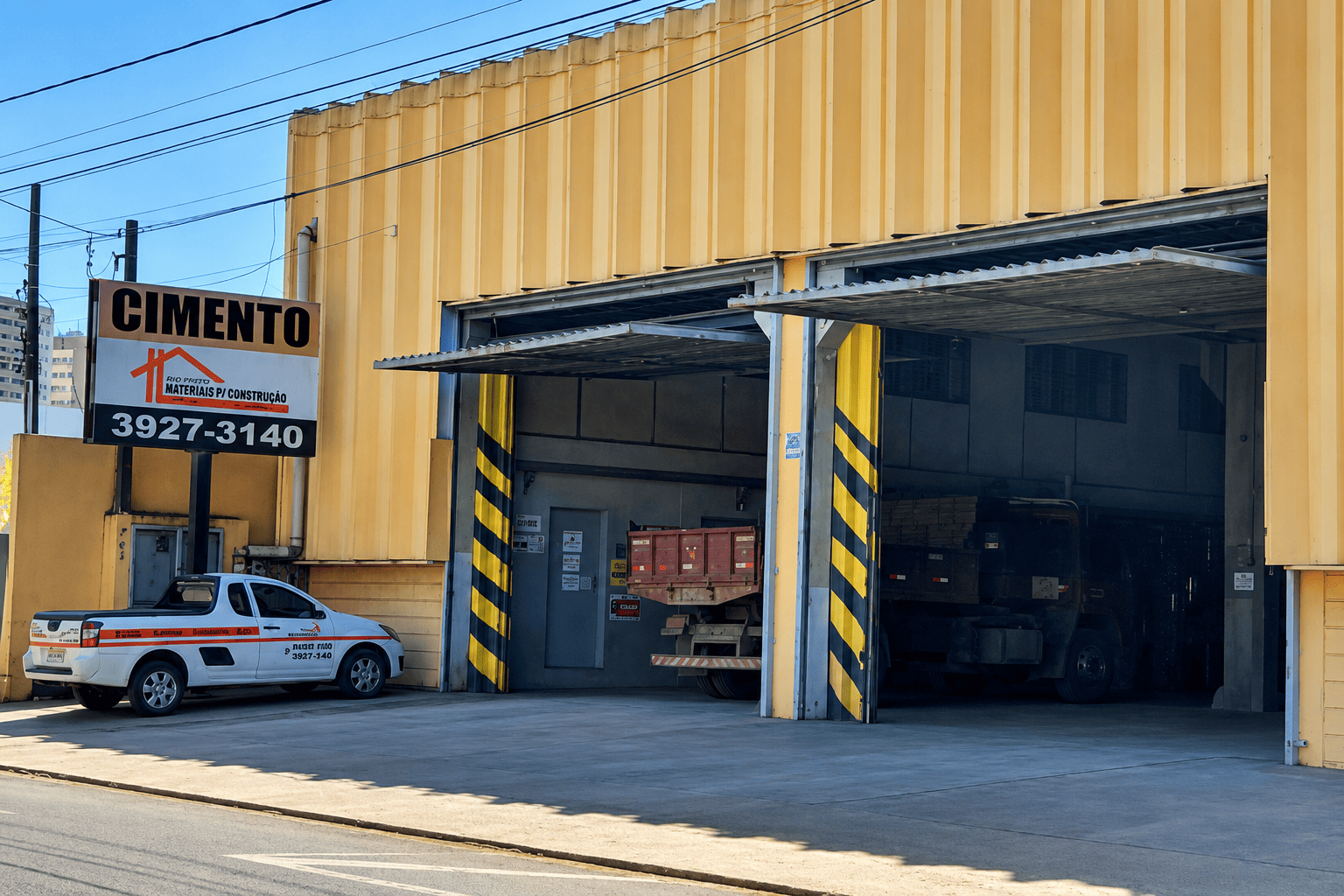 Fachada da unidade Distribuidora Piracicabana em Piracicaba